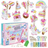 Unicorn Diamond Painting Keychain